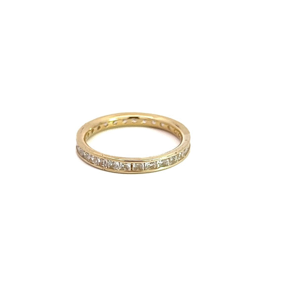 Quinn CZ Wedding Band - Dia Jewelry Store