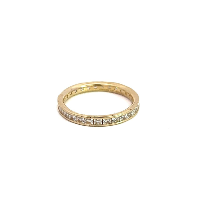 Quinn CZ Wedding Band - Dia Jewelry Store