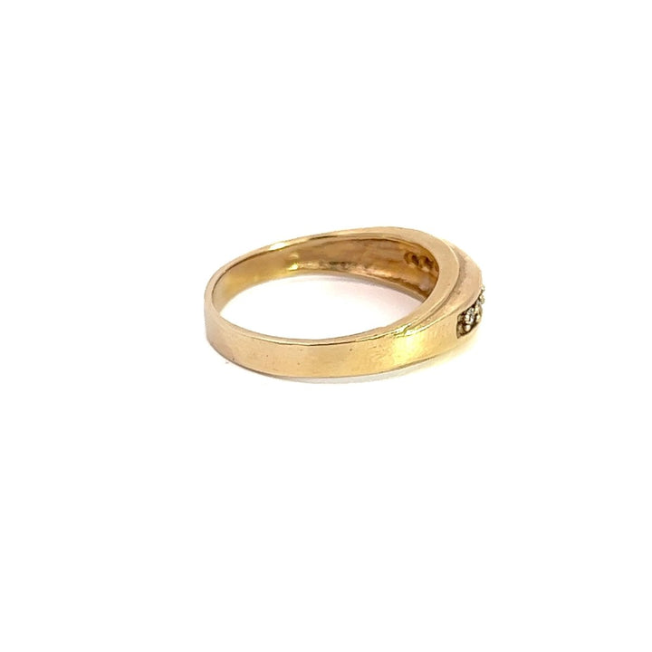 Kennedy CZ Wedding Band - Dia Jewelry Store