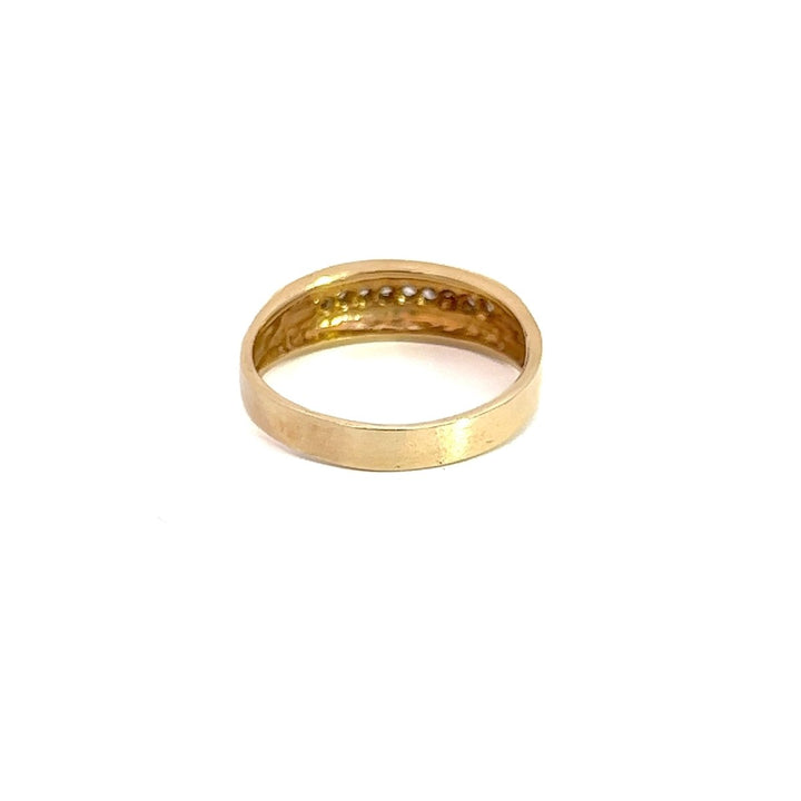 Kennedy CZ Wedding Band - Dia Jewelry Store