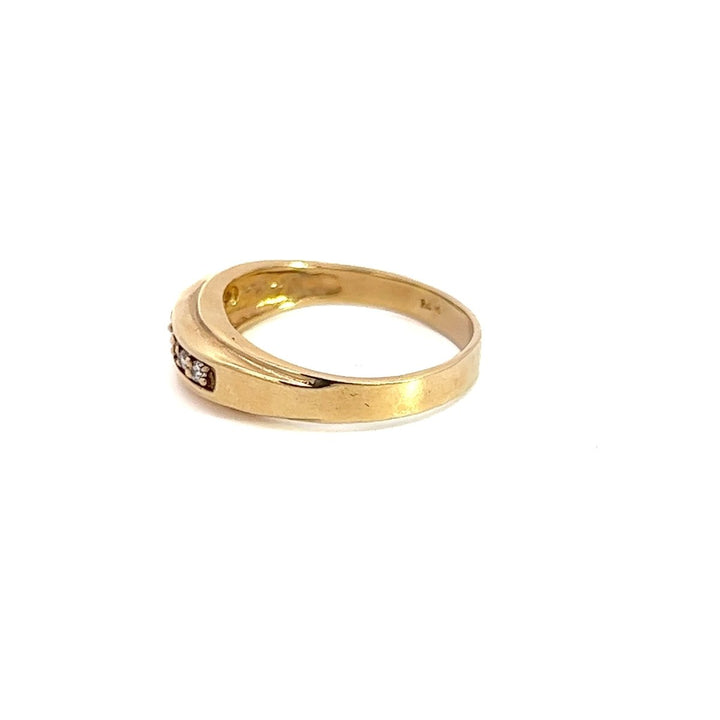 Kennedy CZ Wedding Band - Dia Jewelry Store