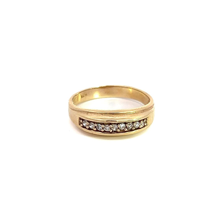 Kennedy CZ Wedding Band - Dia Jewelry Store