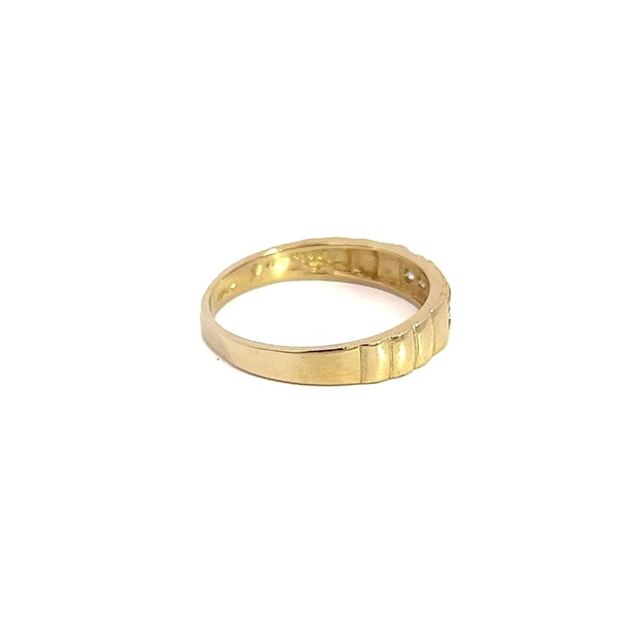 Cora CZ Wedding Band - Dia Jewelry Store