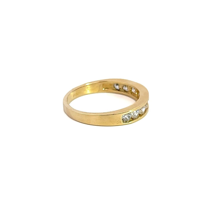 Savannah CZ Wedding Band - Dia Jewelry Store