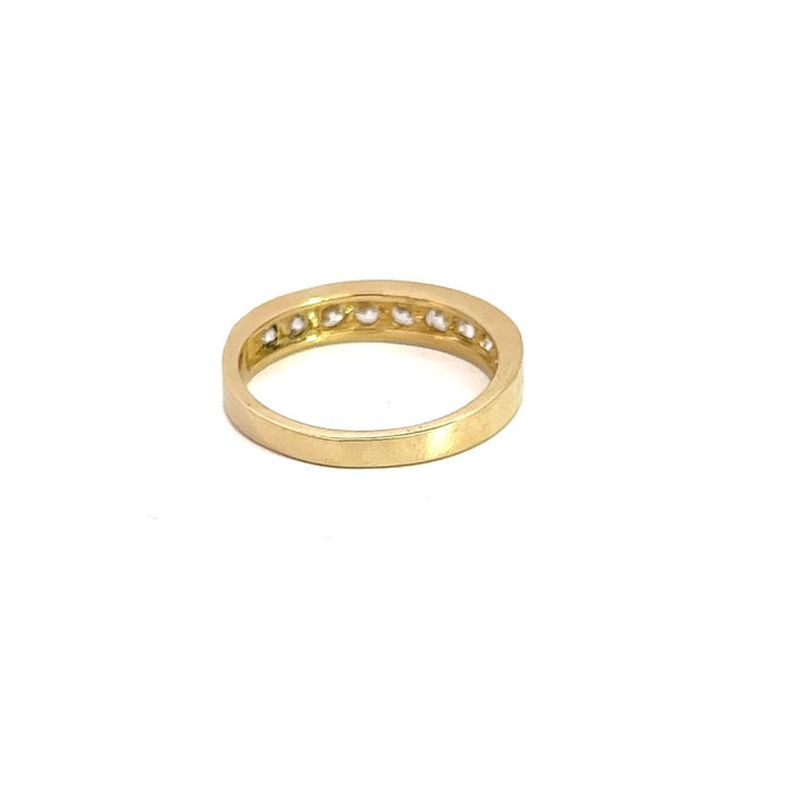 Savannah CZ Wedding Band - Dia Jewelry Store