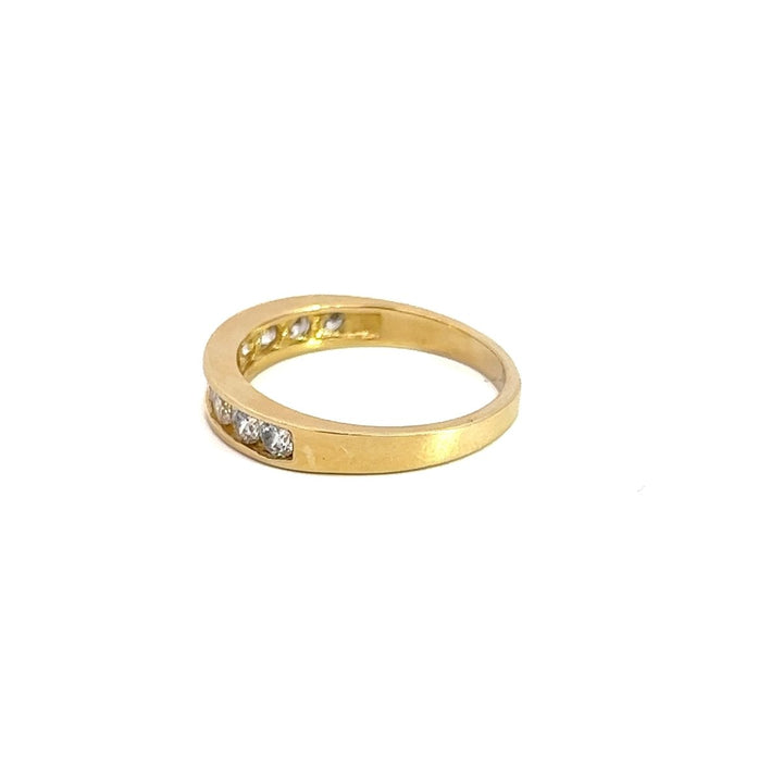 Savannah CZ Wedding Band - Dia Jewelry Store