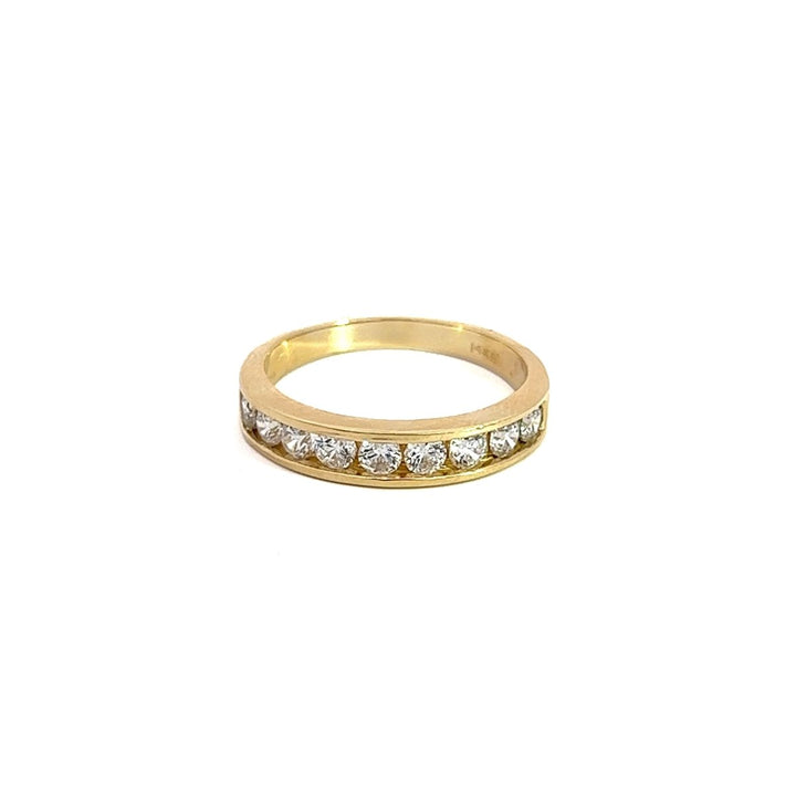 Savannah CZ Wedding Band - Dia Jewelry Store