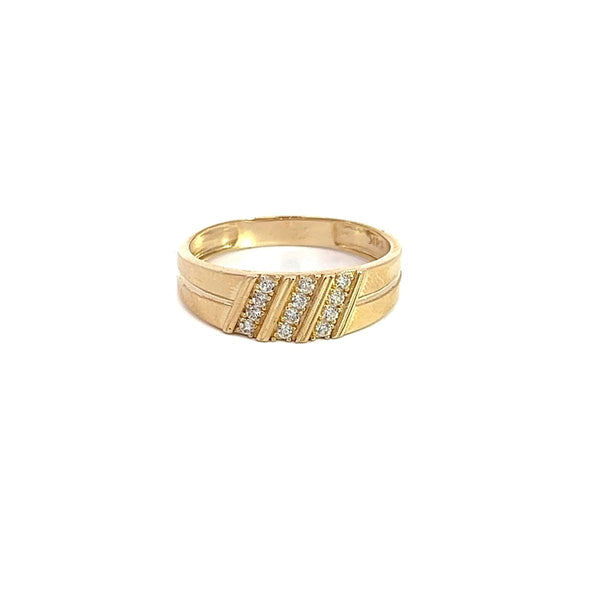 Athena CZ Wedding Band - Dia Jewelry Store