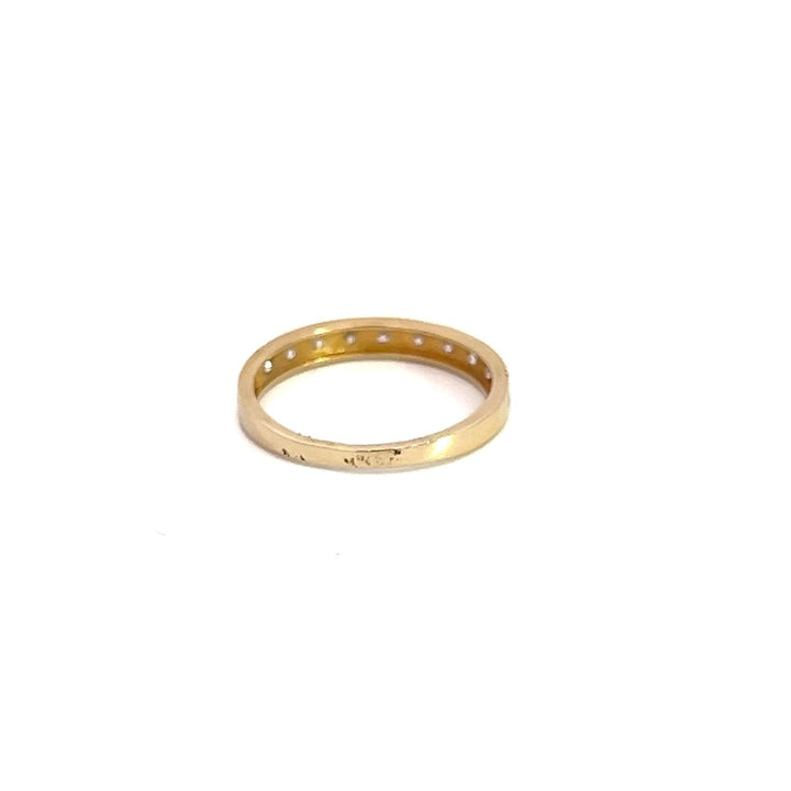 Vivian CZ Wedding Band - Dia Jewelry Store