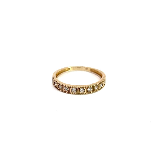 Vivian CZ Wedding Band - Dia Jewelry Store