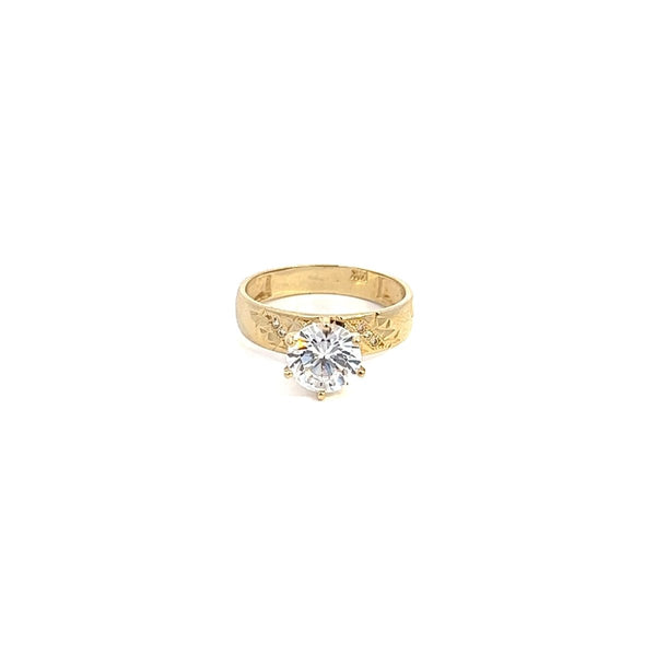 Maeve CZ Engagement Ring - Dia Jewelry Store