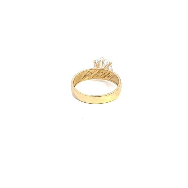 Maeve CZ Engagement Ring - Dia Jewelry Store