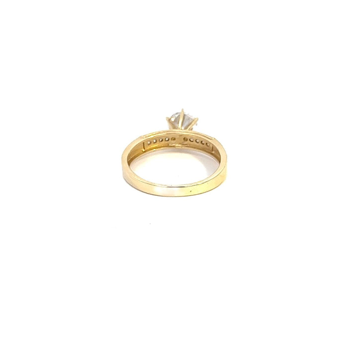 Melody CZ Engagement Ring - Dia Jewelry Store