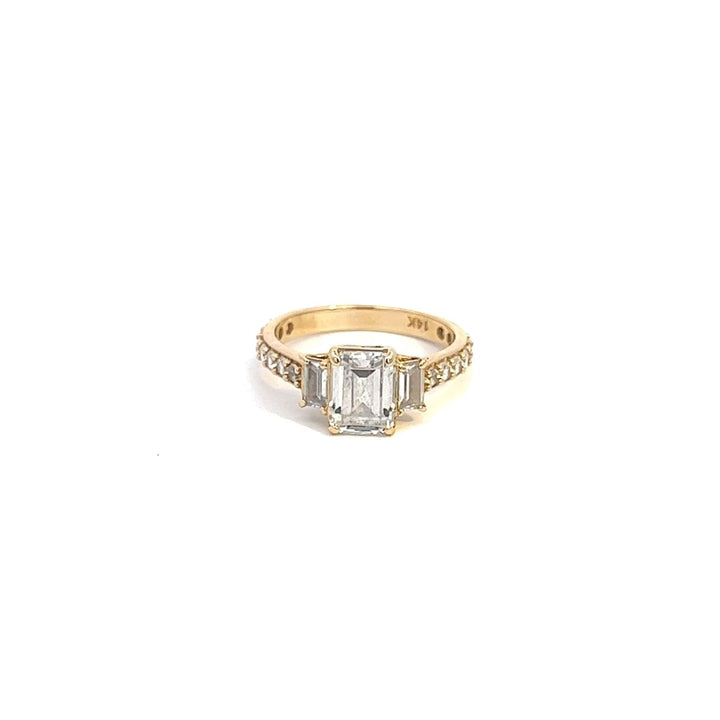 Juniper CZ Engagement Ring - Dia Jewelry Store