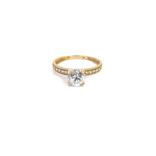 Freya CZ Engagement Ring - Dia Jewelry Store