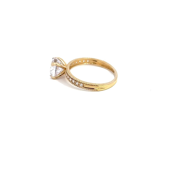 Freya CZ Engagement Ring - Dia Jewelry Store