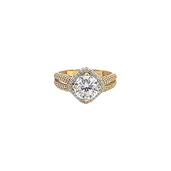 Kehlani Engagement Ring with Cubic Zirconia - Dia Jewelry Store