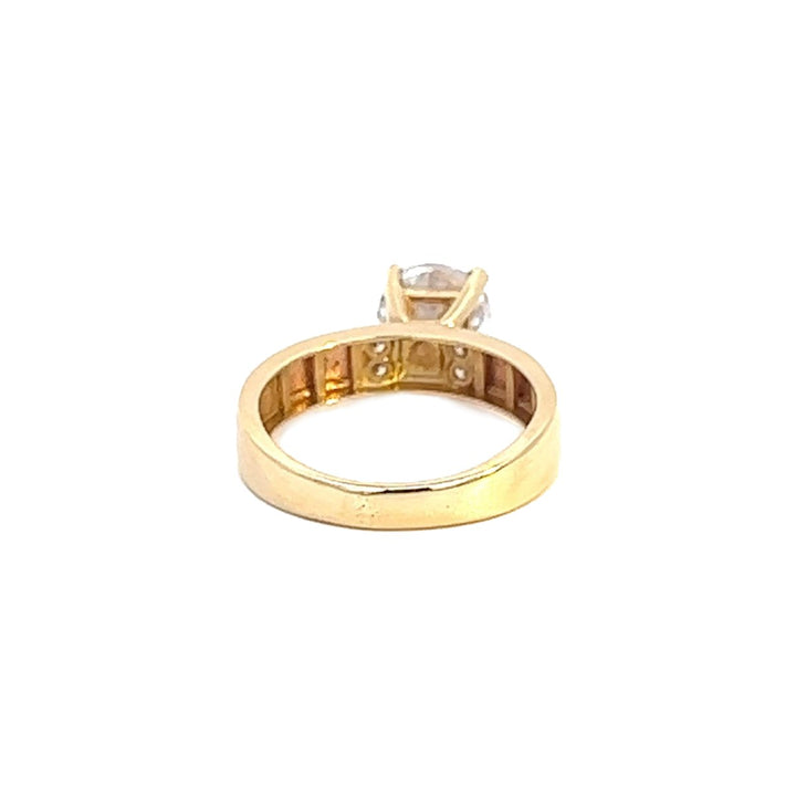 Wren Engagement Ring with Cubic Zirconia - Dia Jewelry Store