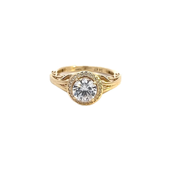 Elsie Engagement Ring with Cubic Zirconia - Dia Jewelry Store